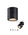 SALER * FOCO // APLIQUE IP65 1L*GX53 NEGRO